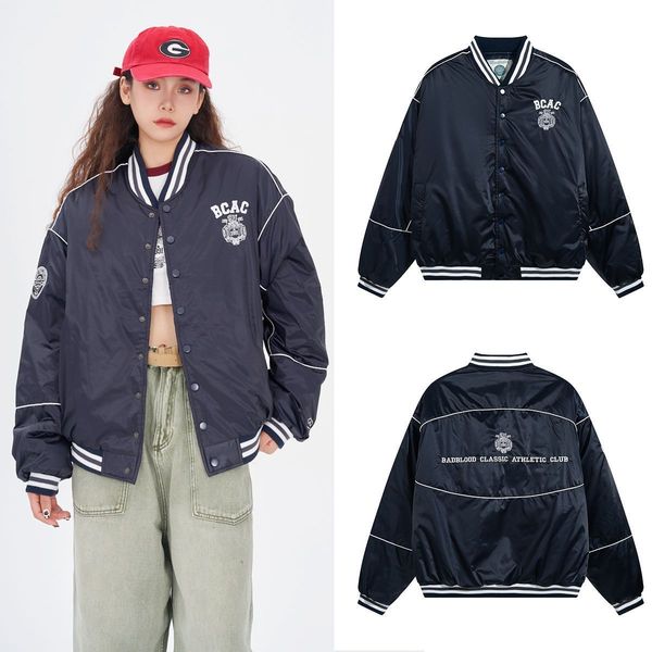 womens jackets the correct version of badblood south korean niche brand allmatch personality high street casual loose mens and womens baseba, Black;brown
womens jackets the correct version of badblood south korean niche brand allmatch personality high street casual loose mens and womens baseba, Black;brown