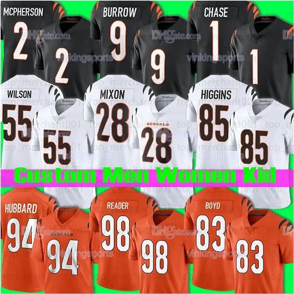 cincinnati''bengals'custom joe burrow tyler boyd football jersey joe mixon ja'marr chase tee higgins hayden hurst mike t, Black;red
cincinnati''bengals'custom joe burrow tyler boyd football jersey joe mixon ja'marr chase tee higgins hayden hurst mike t, Black;red