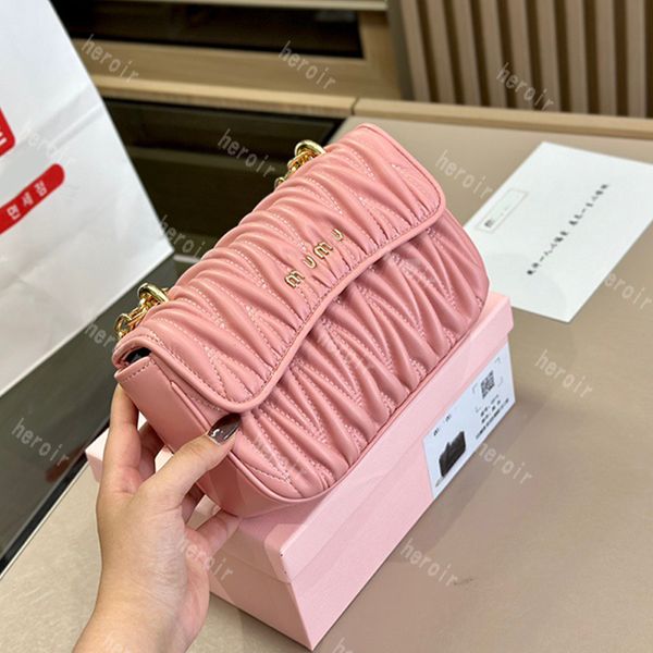 designer bags miu crossbody shoulder bag for women leather chain flap luxury fashion ladies wallet purses white black pink
designer bags miu crossbody shoulder bag for women leather chain flap luxury fashion ladies wallet purses white black pink