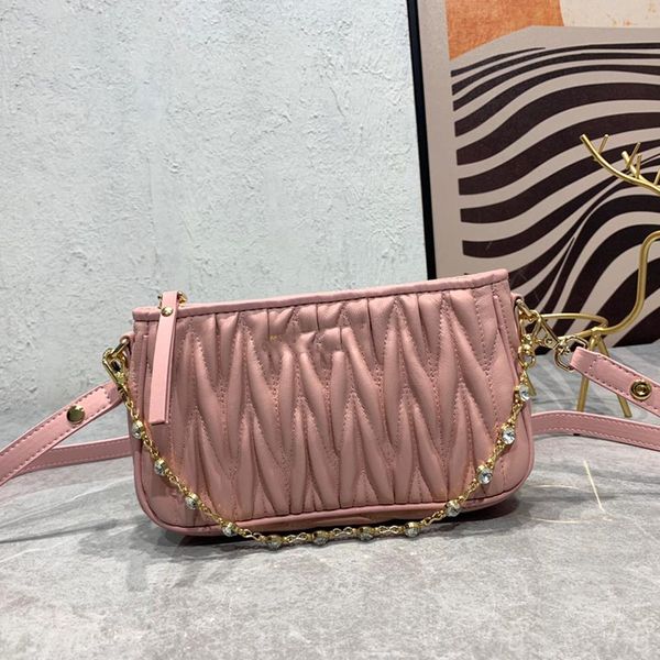 diamond chain bag pink designer bag women flap mini bag pleated sheepskin wallets crossbody mahjong bag shoulder bag purse rhinestone handba
diamond chain bag pink designer bag women flap mini bag pleated sheepskin wallets crossbody mahjong bag shoulder bag purse rhinestone handba