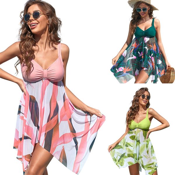 floral print swim wear plus size swimming dresses for woman beachwear brazilian bathing costume cover-ups summer oversize tankini water spor
floral print swim wear plus size swimming dresses for woman beachwear brazilian bathing costume cover-ups summer oversize tankini water spor