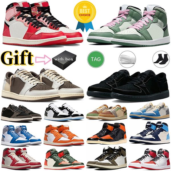 with box jumpman 1 high basketball shoes 1s dutch green panda lost found reverse mocha unc sail black phantom denim taxi men women sneakers
with box jumpman 1 high basketball shoes 1s dutch green panda lost found reverse mocha unc sail black phantom denim taxi men women sneakers