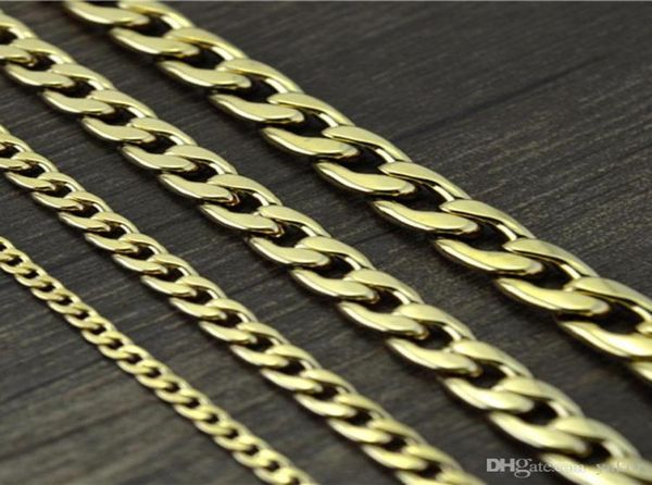 never fade stainless steel figaro chain necklace 4 sizes men jewelry 18k real yellow gold plated 9mm chain necklaces for women men6539477, Silver
never fade stainless steel figaro chain necklace 4 sizes men jewelry 18k real yellow gold plated 9mm chain necklaces for women men6539477, Silver