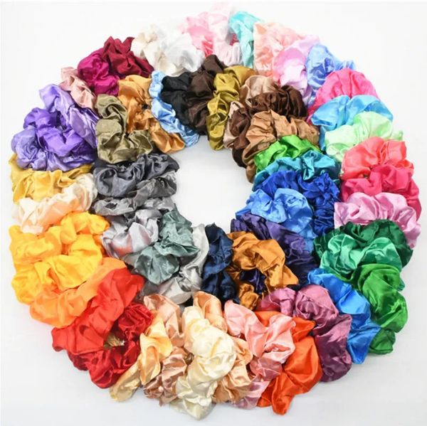multicolor women silk scrunchie elastic handmade hair band ponytail holder headband accessories quality, Golden;silver
multicolor women silk scrunchie elastic handmade hair band ponytail holder headband accessories quality, Golden;silver