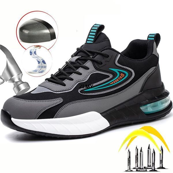 dress shoes men safety steel toe sneaker sport air cushion reflective work boots man puncture proof antismash 230726, Black
dress shoes men safety steel toe sneaker sport air cushion reflective work boots man puncture proof antismash 230726, Black