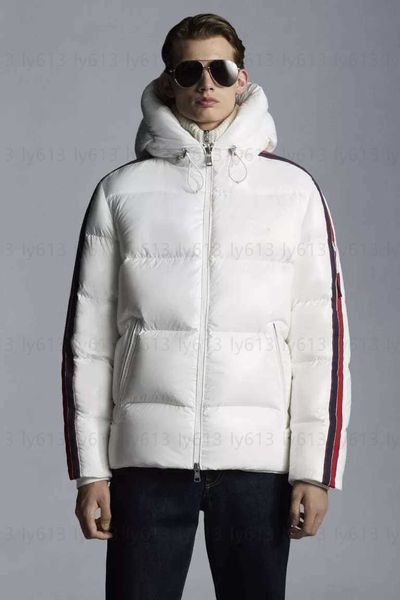 winter monclairs puffer jacket mens hooded designer jacket colorful striped webbing drawstring 90 white goose downs thickened warm jackets m, Black
winter monclairs puffer jacket mens hooded designer jacket colorful striped webbing drawstring 90 white goose downs thickened warm jackets m, Black