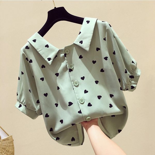 womens blouses shirts women sweet hearts print casual blouse office lady summer short sleeve cute shirts chic blusas ls65 3 colors 230726, White
womens blouses shirts women sweet hearts print casual blouse office lady summer short sleeve cute shirts chic blusas ls65 3 colors 230726, White