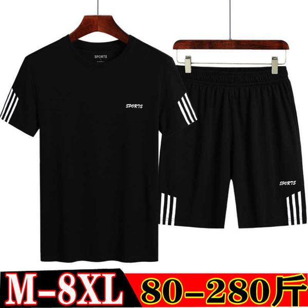 summer tide fat man oversized short sleeve t-shirt set plus fat men's loose fit fat guy casual sports half sleeve two pieces, Gray
summer tide fat man oversized short sleeve t-shirt set plus fat men's loose fit fat guy casual sports half sleeve two pieces, Gray