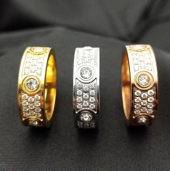 2022 new luxury 3 row diamond love ring fashion couple crystal wedding rings designer for men women 316l titanium s9301007, Slivery;golden
2022 new luxury 3 row diamond love ring fashion couple crystal wedding rings designer for men women 316l titanium s9301007, Slivery;golden