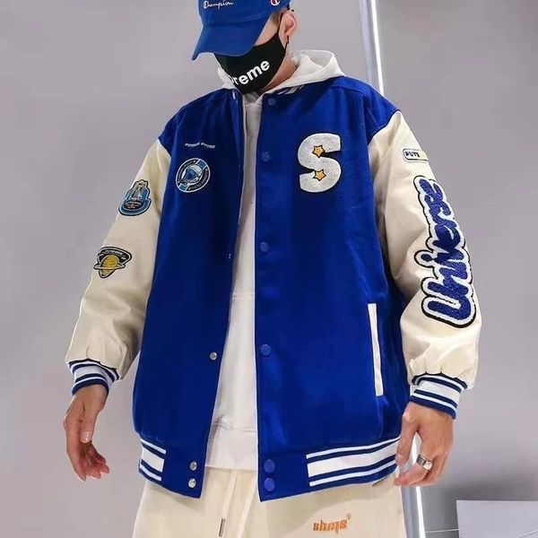mens jackets hip hop baseball jacket men women furry letters embroidery loose varsity streewear casual bomber coat 230725, Black;brown
mens jackets hip hop baseball jacket men women furry letters embroidery loose varsity streewear casual bomber coat 230725, Black;brown
