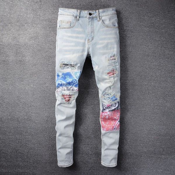 designer mens jeans cool style luxury fashion embroidered patches denim pant distressed ripped biker black blue men slim pencil jean slim fi
designer mens jeans cool style luxury fashion embroidered patches denim pant distressed ripped biker black blue men slim pencil jean slim fi