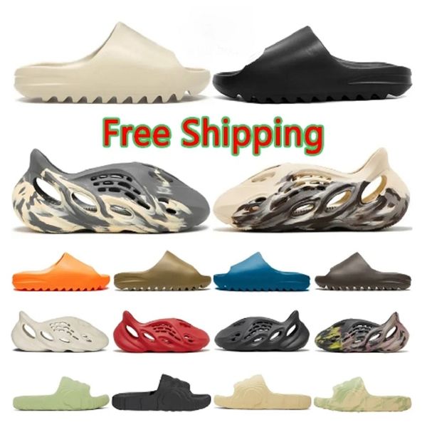 eur46 sandals designer shoes slide foam runner onyx moon mx sand gray bone desert sand resin outdoor beach slippers sandals shoes 36-47, Black
eur46 sandals designer shoes slide foam runner onyx moon mx sand gray bone desert sand resin outdoor beach slippers sandals shoes 36-47, Black