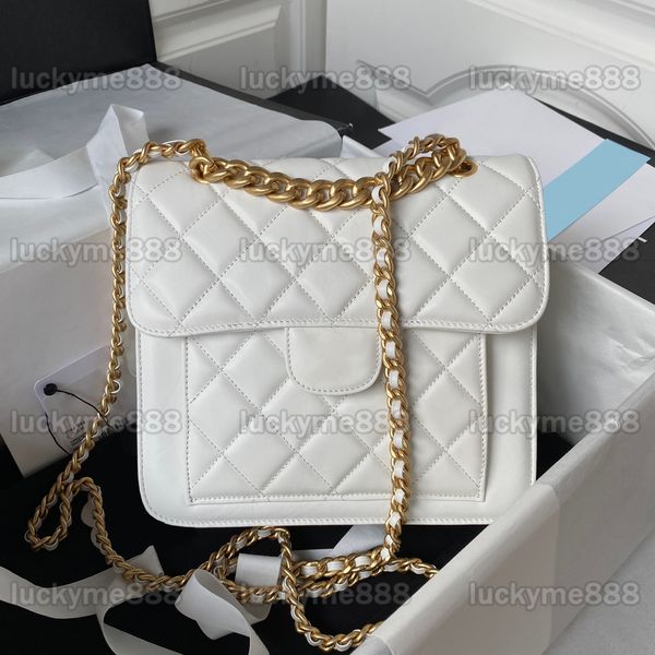 10a mirror quality designers vintage messenger flap bag 18.5cm small calfskin luxurys handbags womens black quilted purse crossbody shoulder
10a mirror quality designers vintage messenger flap bag 18.5cm small calfskin luxurys handbags womens black quilted purse crossbody shoulder