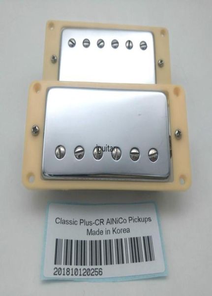 rare plus alnico 5 humbucker pickups 1c braided shield chrome electric guitar pickups2438772
rare plus alnico 5 humbucker pickups 1c braided shield chrome electric guitar pickups2438772