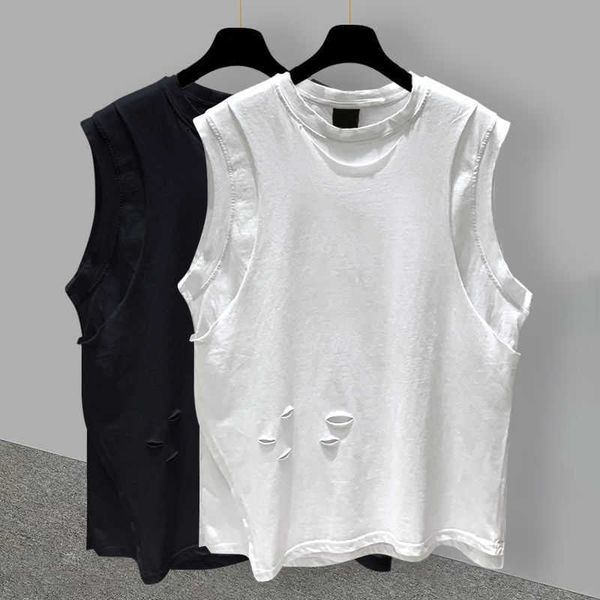 designer tshirts men women sweatshirt double layer vest broken casual shorts mens tshirt fashion oversize tshirt pullover tee, White;black
designer tshirts men women sweatshirt double layer vest broken casual shorts mens tshirt fashion oversize tshirt pullover tee, White;black