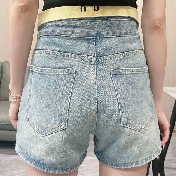 nanyou 23 new women's high waist shorts show thin, trendy, cool, and versatile straight tube floor dragging jeans design sense, Blue
nanyou 23 new women's high waist shorts show thin, trendy, cool, and versatile straight tube floor dragging jeans design sense, Blue