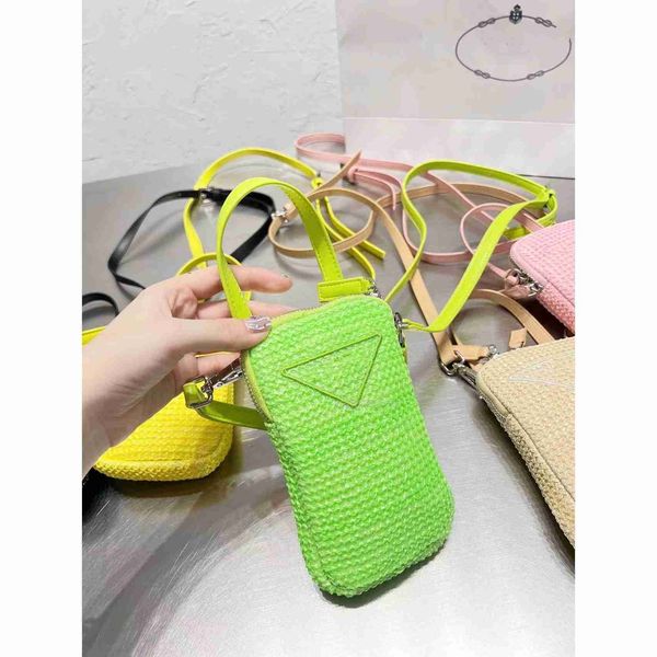 pra designers bags 2023 new fashion handbag diagonal bag linen sweet shoulder grass woven hollow cell phone zero wallet
pra designers bags 2023 new fashion handbag diagonal bag linen sweet shoulder grass woven hollow cell phone zero wallet