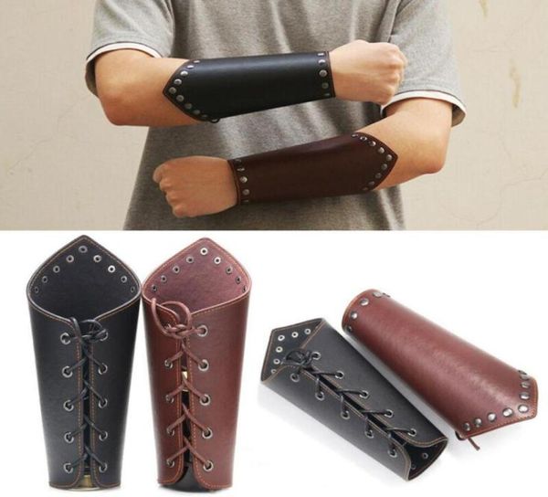 elbow knee pads armband leather punk wide archery arm guard viking bracer gauntlet wristband bracelet4552711, Black;gray
elbow knee pads armband leather punk wide archery arm guard viking bracer gauntlet wristband bracelet4552711, Black;gray