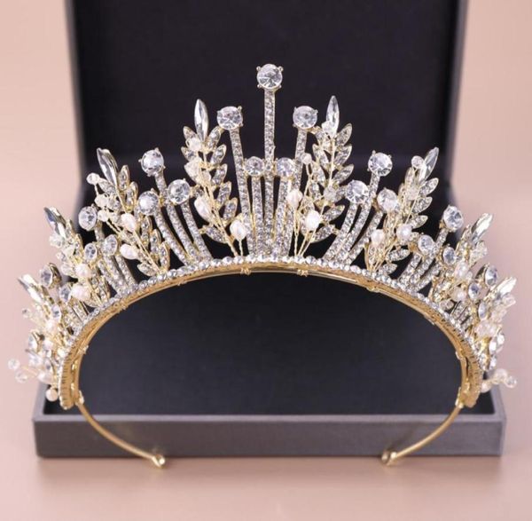 kmvexo baroque luxury bridal crystal leaf crowns princess queen pageant prom pearl veil tiaras headband wedding hair accessories t9985618, White;golden
kmvexo baroque luxury bridal crystal leaf crowns princess queen pageant prom pearl veil tiaras headband wedding hair accessories t9985618, White;golden