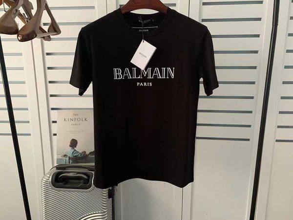 balman designer tide t shirts loose pullover short sleeve gilded letter cottonwomen t-shirts tee, White
balman designer tide t shirts loose pullover short sleeve gilded letter cottonwomen t-shirts tee, White