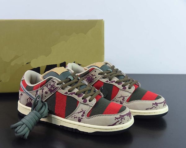 sports dk low freddy krueger skateboarding shoes grey red dark green trainers sports sneakers with box
sports dk low freddy krueger skateboarding shoes grey red dark green trainers sports sneakers with box