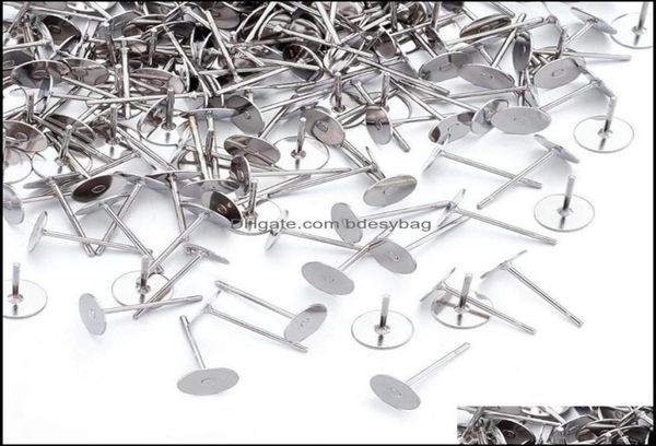 other jewelry findings components 500pcs 4 5 6 8mm stainless steel blank post earring stud base pins cabochon cameo settings flat 5798990, Blue;slivery
other jewelry findings components 500pcs 4 5 6 8mm stainless steel blank post earring stud base pins cabochon cameo settings flat 5798990, Blue;slivery