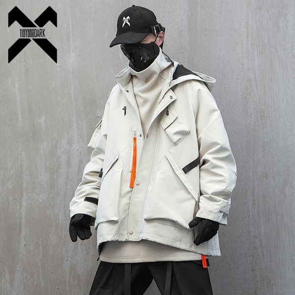 mens jackets 11 bybbs dark techwear tactical hooded windbreaker streetwear cargo function jacket fashion coats outwear wb590 230725, Black;brown
mens jackets 11 bybbs dark techwear tactical hooded windbreaker streetwear cargo function jacket fashion coats outwear wb590 230725, Black;brown