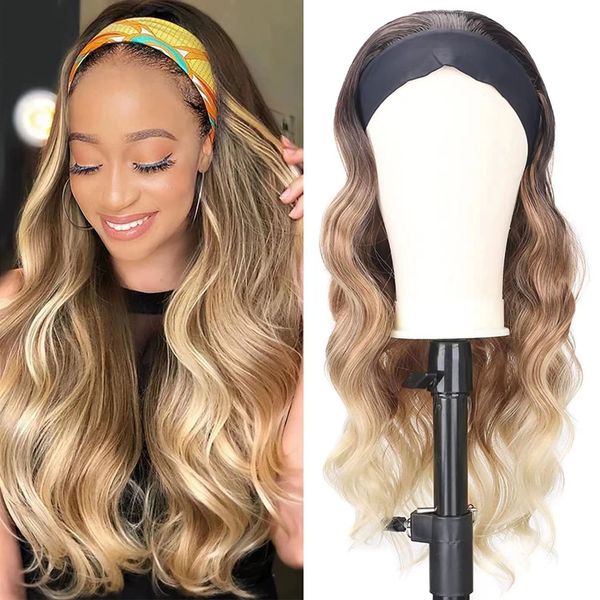 body wavy headband wig women chemical fiber black ice silk headband wig mechanism headgear fast ship
body wavy headband wig women chemical fiber black ice silk headband wig mechanism headgear fast ship
