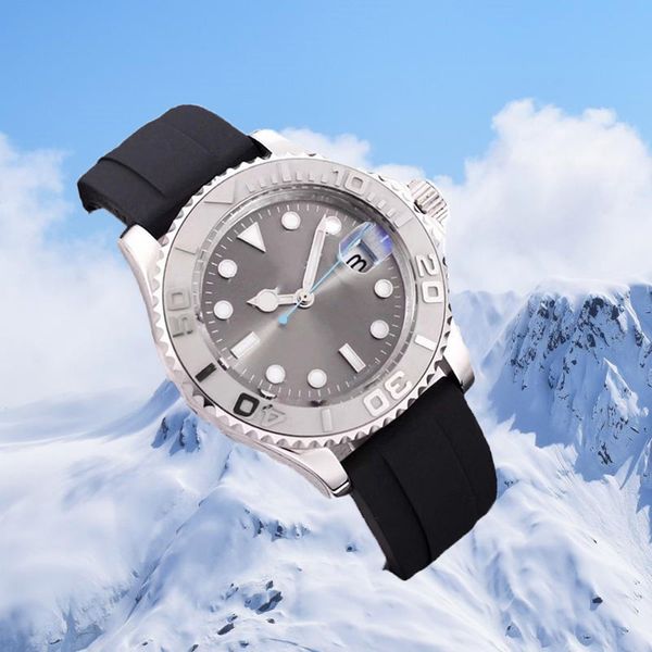 fashion business montre men watches yacht style 41mm master automatic mechanical sapphire glass classic model folding wristwatch super 8215, Slivery;brown
fashion business montre men watches yacht style 41mm master automatic mechanical sapphire glass classic model folding wristwatch super 8215, Slivery;brown