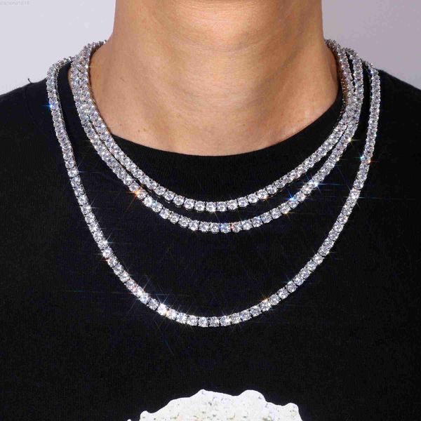 hip hop 5mm moissanite choker chain iced out diamond 925 silver tennis chain necklace
hip hop 5mm moissanite choker chain iced out diamond 925 silver tennis chain necklace