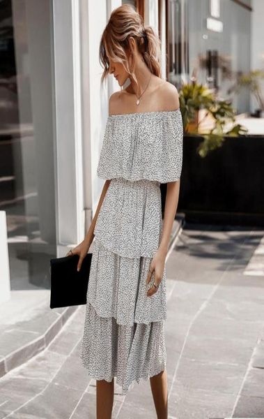 2020 women casual dress summer ladies dot print off shoulder dress ruffled short sleeve bandeau sundress midi femme1900429, Black;gray
2020 women casual dress summer ladies dot print off shoulder dress ruffled short sleeve bandeau sundress midi femme1900429, Black;gray
