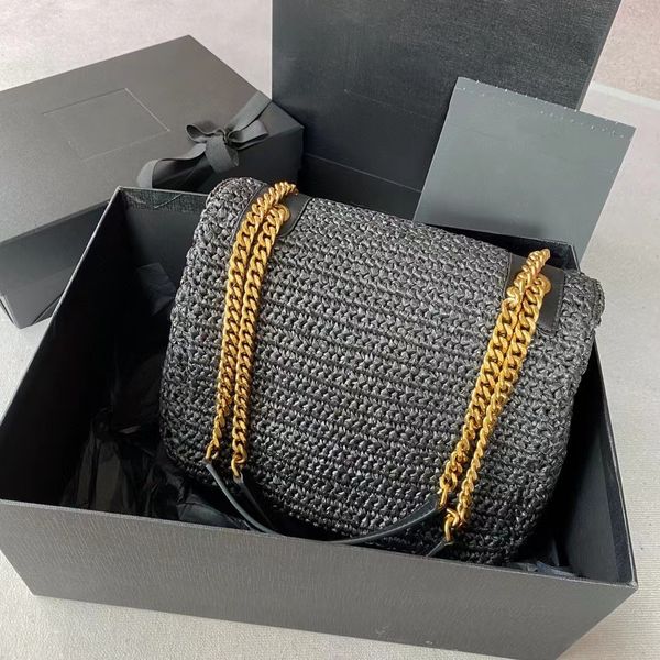 evening bags lafite woven one shoulder women's bag retro chain beach holiday gift handbag messenger 230725
evening bags lafite woven one shoulder women's bag retro chain beach holiday gift handbag messenger 230725