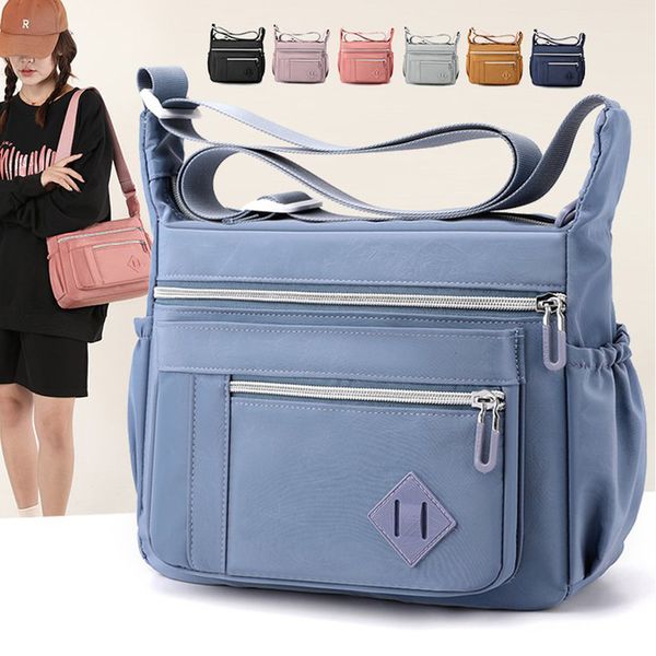 evening bags 7 color cloth crossbody ladies casual shoulder bag nylon waterproof handbag daily or women shopping travel messengerbag 230725
evening bags 7 color cloth crossbody ladies casual shoulder bag nylon waterproof handbag daily or women shopping travel messengerbag 230725