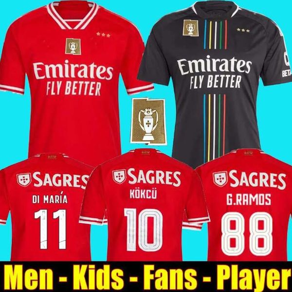 23 24 fans player version benfica soccer jerseys seferovic waldschmidt pizzi rafa g.ramos 2023 2024 home away men kids kit football shirts o, Black;yellow
23 24 fans player version benfica soccer jerseys seferovic waldschmidt pizzi rafa g.ramos 2023 2024 home away men kids kit football shirts o, Black;yellow