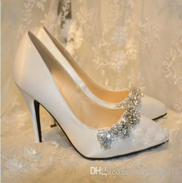 handmade wedding shoes plus size satin pointed toe pumps high heel wedding shoes white color rhinestone bridal dress shoes sh1843168, Black
handmade wedding shoes plus size satin pointed toe pumps high heel wedding shoes white color rhinestone bridal dress shoes sh1843168, Black