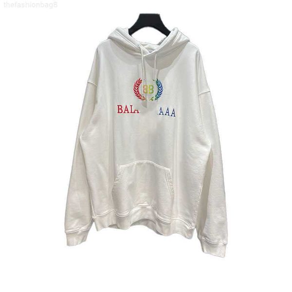 wheat terry hoodie spring and autumn trend sweater loose pullover embroidery men's and women's same style, Black
wheat terry hoodie spring and autumn trend sweater loose pullover embroidery men's and women's same style, Black