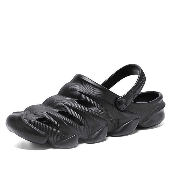 dongdong shoes male summer outwear soft sole baotou sandals leisure garden shoes lazy half tuo beach shoes, Black
dongdong shoes male summer outwear soft sole baotou sandals leisure garden shoes lazy half tuo beach shoes, Black