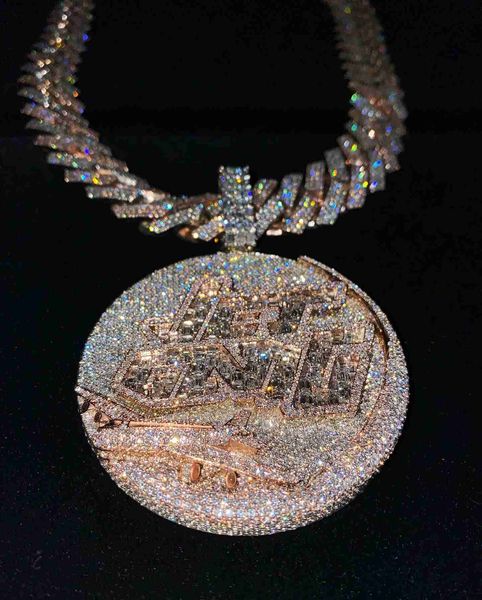 custom jewelry iced out 2 tone moissanite pendant 925 silver full diamond charm men hip hop pendant
custom jewelry iced out 2 tone moissanite pendant 925 silver full diamond charm men hip hop pendant
