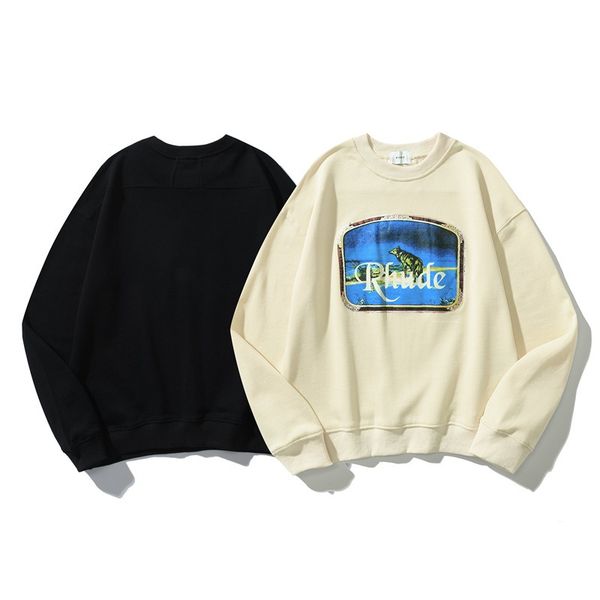 men's hoodies & sweatshirts 2023 early fall american trendy rhude lone wolf hd printed hip hop casual pullover crew neck sweatshirt, Black
men's hoodies & sweatshirts 2023 early fall american trendy rhude lone wolf hd printed hip hop casual pullover crew neck sweatshirt, Black