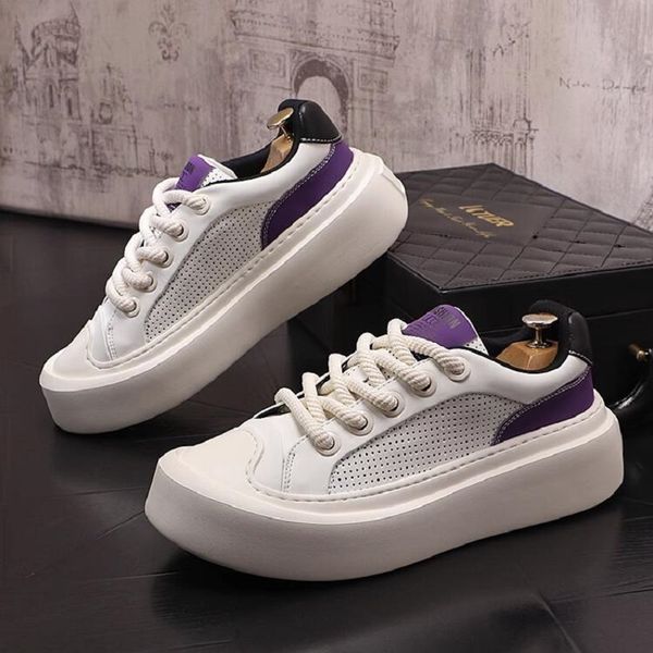 2023 new men's summer perforated thick sole casual shoes youth small white shoes men's board shoes 1aa8, Black
2023 new men's summer perforated thick sole casual shoes youth small white shoes men's board shoes 1aa8, Black