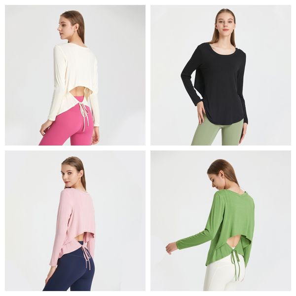 loose tie up quick drying clothes, long sleeved t-shirt, fitness running sports women's modal yoga suit, cover up, autumn and winter, White;red
loose tie up quick drying clothes, long sleeved t-shirt, fitness running sports women's modal yoga suit, cover up, autumn and winter, White;red