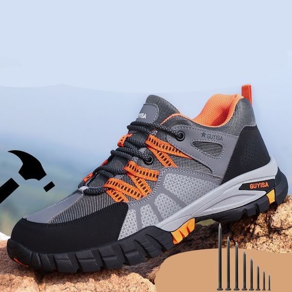 dress shoes men steel toe safety indestructible construction working protection male footwear breathable hiking industry boots 230725, Black
dress shoes men steel toe safety indestructible construction working protection male footwear breathable hiking industry boots 230725, Black