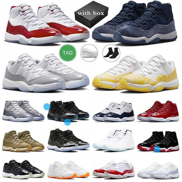 designer box with 11 cherry 11s basketball shoes men women cement grey yellow snakeskin midnight navy pure violet cap and gown bred jumpman
designer box with 11 cherry 11s basketball shoes men women cement grey yellow snakeskin midnight navy pure violet cap and gown bred jumpman