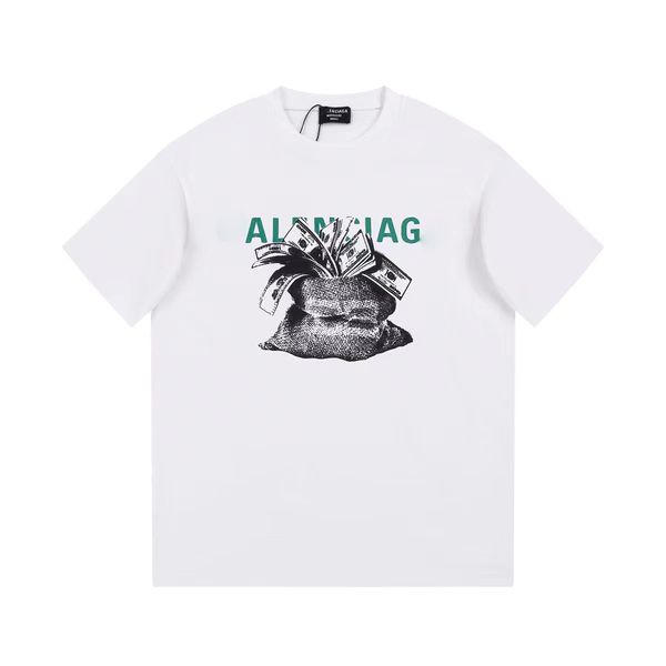 men's and women's t shirt lovers short sleeve drilling technology advanced fabric designer makes sportswear street clothes, White;black
men's and women's t shirt lovers short sleeve drilling technology advanced fabric designer makes sportswear street clothes, White;black