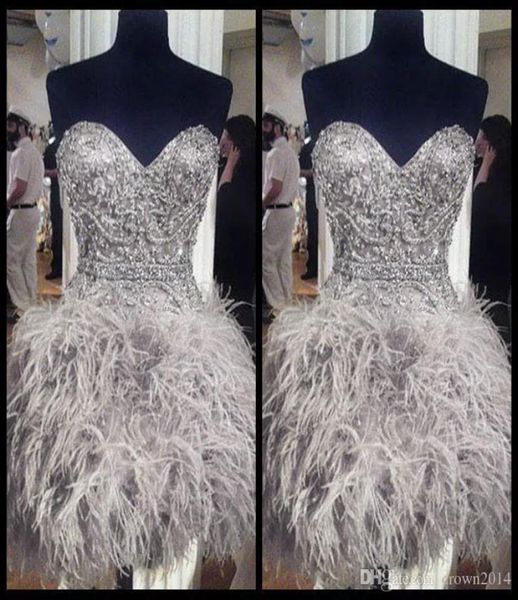 short prom dresses with feathers sweetheart neck corset lace up back graduation homecoming dress beading crystal cocktail girls go1299482, Black
short prom dresses with feathers sweetheart neck corset lace up back graduation homecoming dress beading crystal cocktail girls go1299482, Black