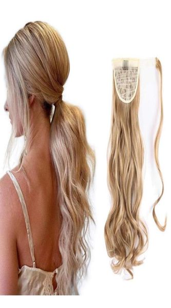 long wave clip in synthetic pony tail heat resistant fake hair ponytail extension wrap round9070648, Golden;silver
long wave clip in synthetic pony tail heat resistant fake hair ponytail extension wrap round9070648, Golden;silver