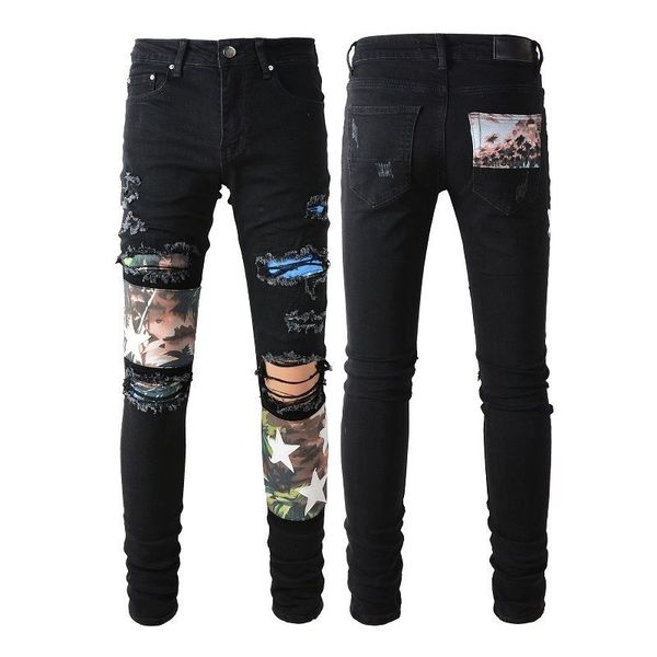 men designer jeans skinny jeans jeans womens men badge rips stretch black jeans men's fashion slim fit washed motocycle denim pants pan, Blue
men designer jeans skinny jeans jeans womens men badge rips stretch black jeans men's fashion slim fit washed motocycle denim pants pan, Blue