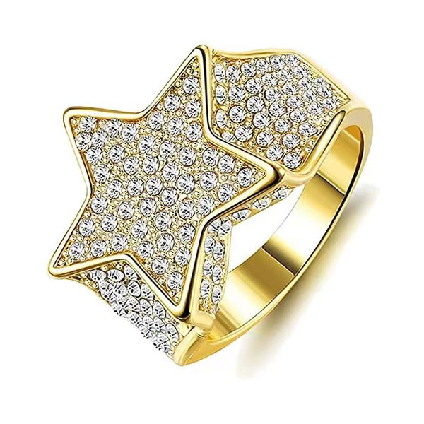 band rings domineering gold color hip hop ring for men women fashion inlaid white zircon stones punk wedding ring jewelry box, Silver
band rings domineering gold color hip hop ring for men women fashion inlaid white zircon stones punk wedding ring jewelry box, Silver