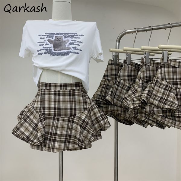 skirts ruffles plaid mini skirts women american style y2k clothes all-match high waist design students casual mujer 230725, Black
skirts ruffles plaid mini skirts women american style y2k clothes all-match high waist design students casual mujer 230725, Black
