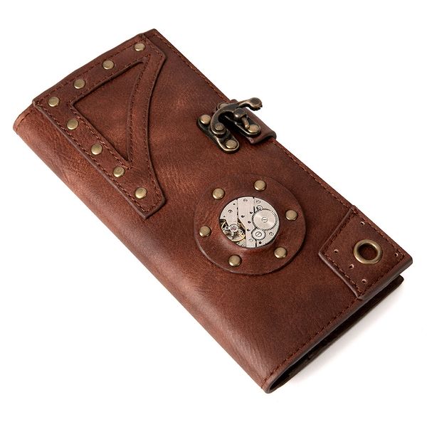 new amazon women's wallet industrial retro mid length handheld wallet women's change wallet, Black
new amazon women's wallet industrial retro mid length handheld wallet women's change wallet, Black